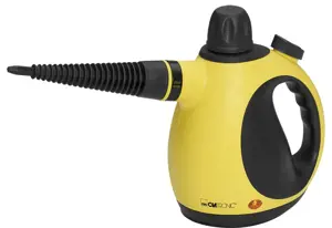 "Clatronic DR 3653" nešiojamasis garų valytuvas 0,25 l 1050 W Juoda, geltona
