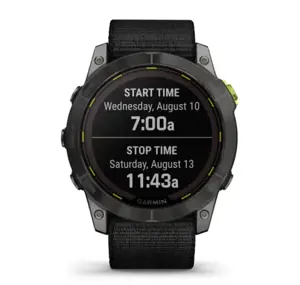 Enduro 2,Saph,CrbnGrayDLC Ti w/Blk UltraFit Band,EMEA