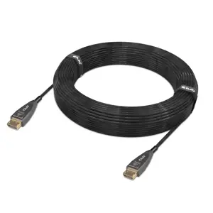 CLUB3D DisplayPort 1.4 Active Optical Cable Unidirectional 4K120Hz 8K60Hz M/M 20m/65.62ft, 20 m, DisplayPort, DisplayPort, Male, Male, 7680 x 4320 pixels