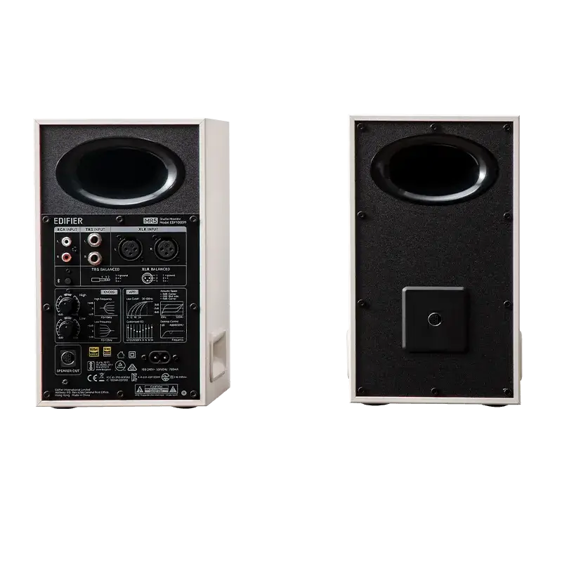 Edifier MR5 Tri-amped Studio Monitor Speakers, White