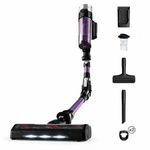 TEFAL Vacuum Cleaner | TY2039WO X-force Flex | Cordless operating | 250 W | Black/Purple