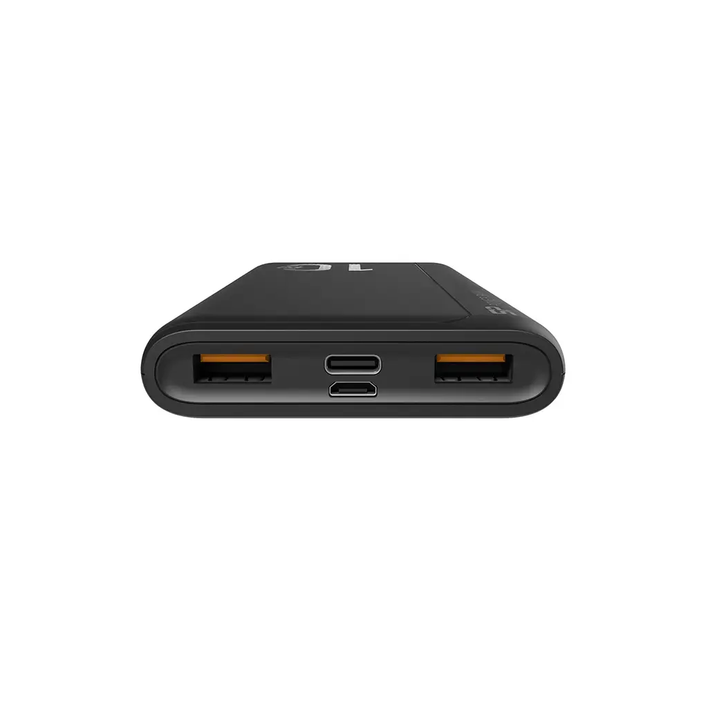 Silicon Power QP15, 10000 mAh, ličio polimeras (LiPo), greitasis įkrovimas 3.0, 18 W, juodas