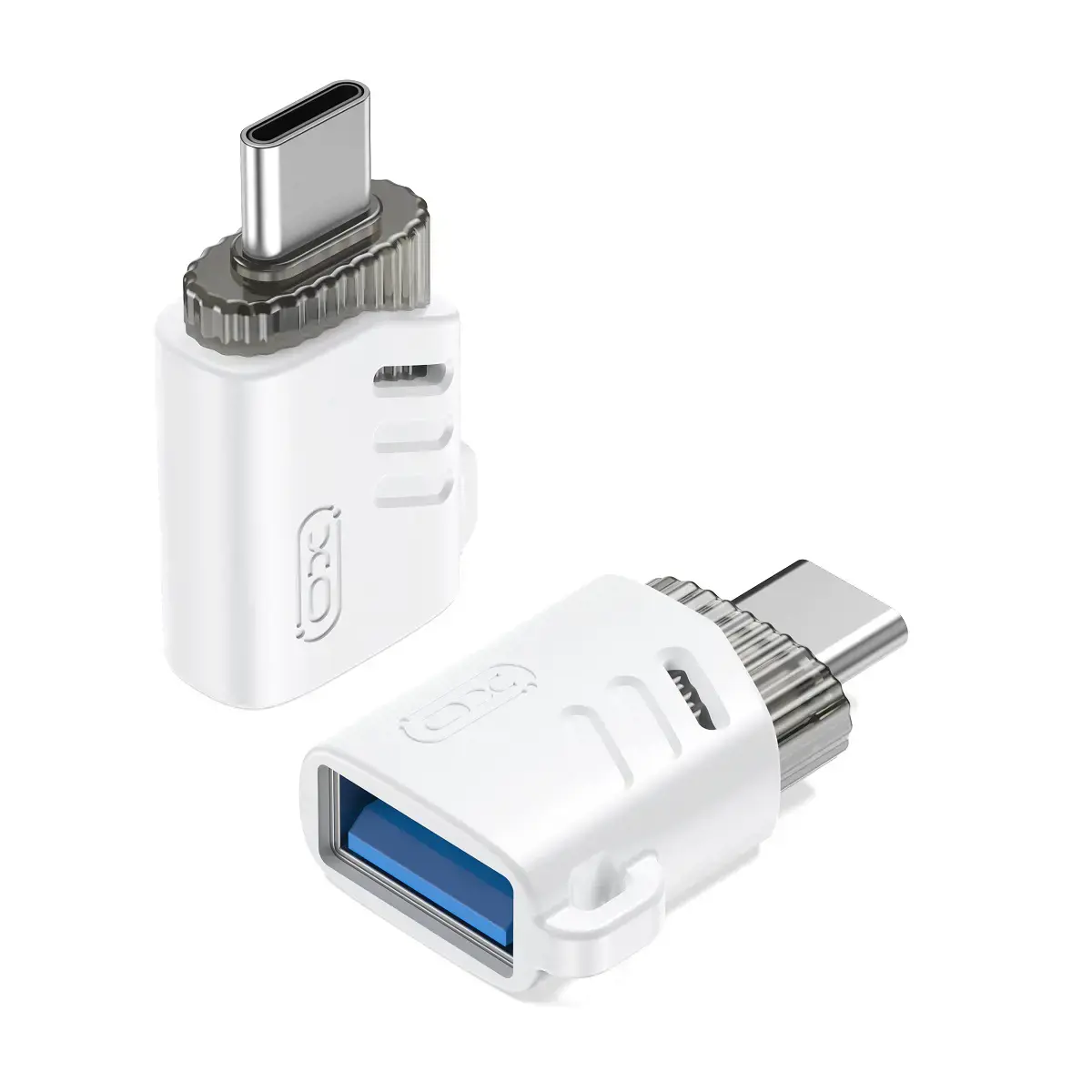 XO adapteris NB256B OTG USB - USB-C baltas