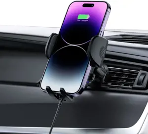 "Tech-Protect" telefono laikiklis ir įkroviklis CM15W-V1