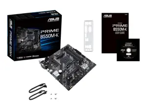 ASUS PRIME B550M-K, AMD, "Socket AM4", 3 kartos "AMD Ryzen™ 3", 3 kartos "AMD Ryzen 5", 3 kartos "AMD Ryzen™ 7", 3 kartos..., DDR4-SDRAM, 128 GB, DIMM