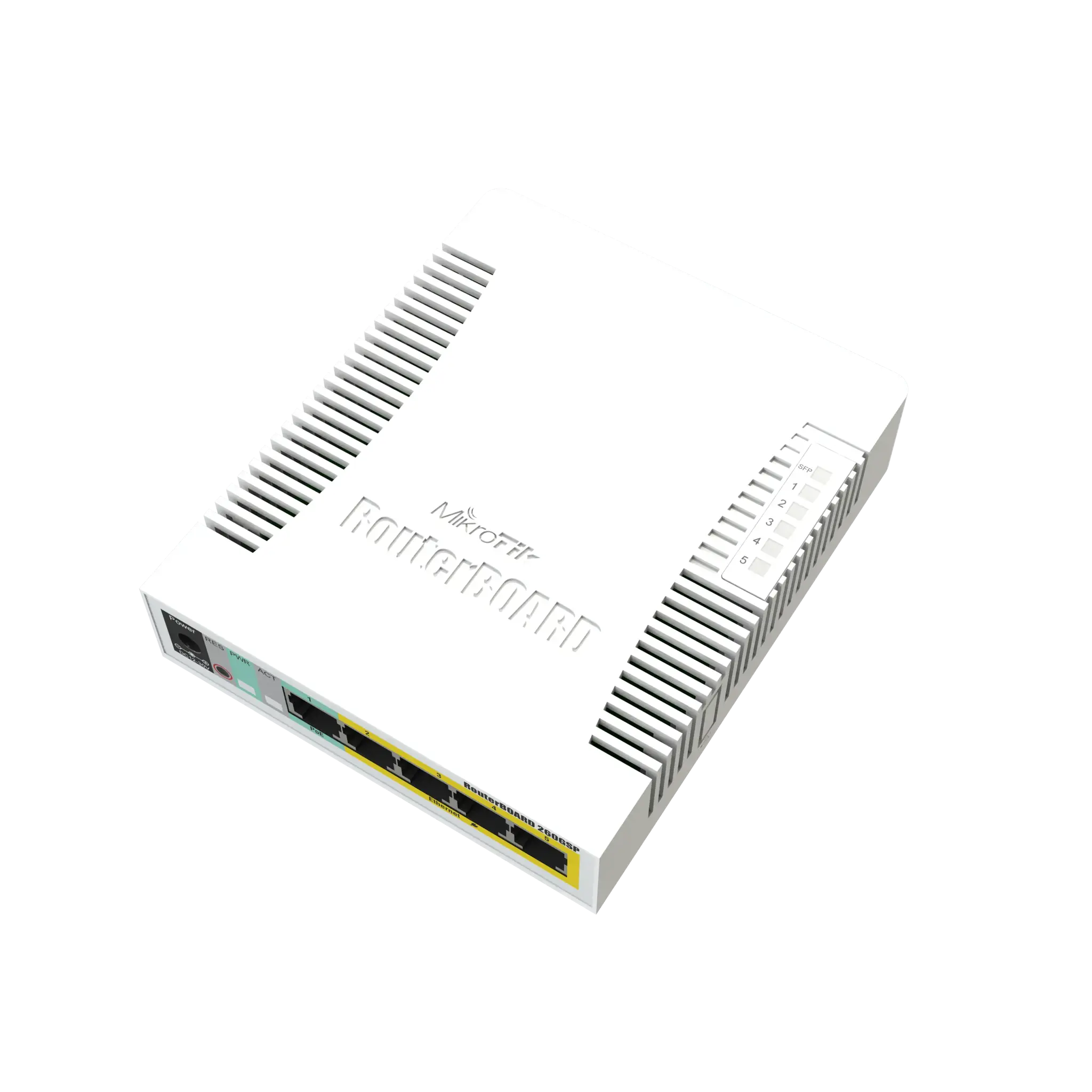 Komutatorius|MIKROTIK|CSS106-1G-4P-1S|5x10Base-T / 100Base-TX / 1000Base-T|1xSFP|CSS106-1G-4P-1S