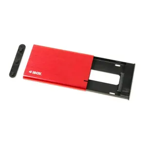 IBOX HD-05 korpusas kietajam 2,5 colio USB 3.1 Gen.1 raudonos spalvos kietajam diskui