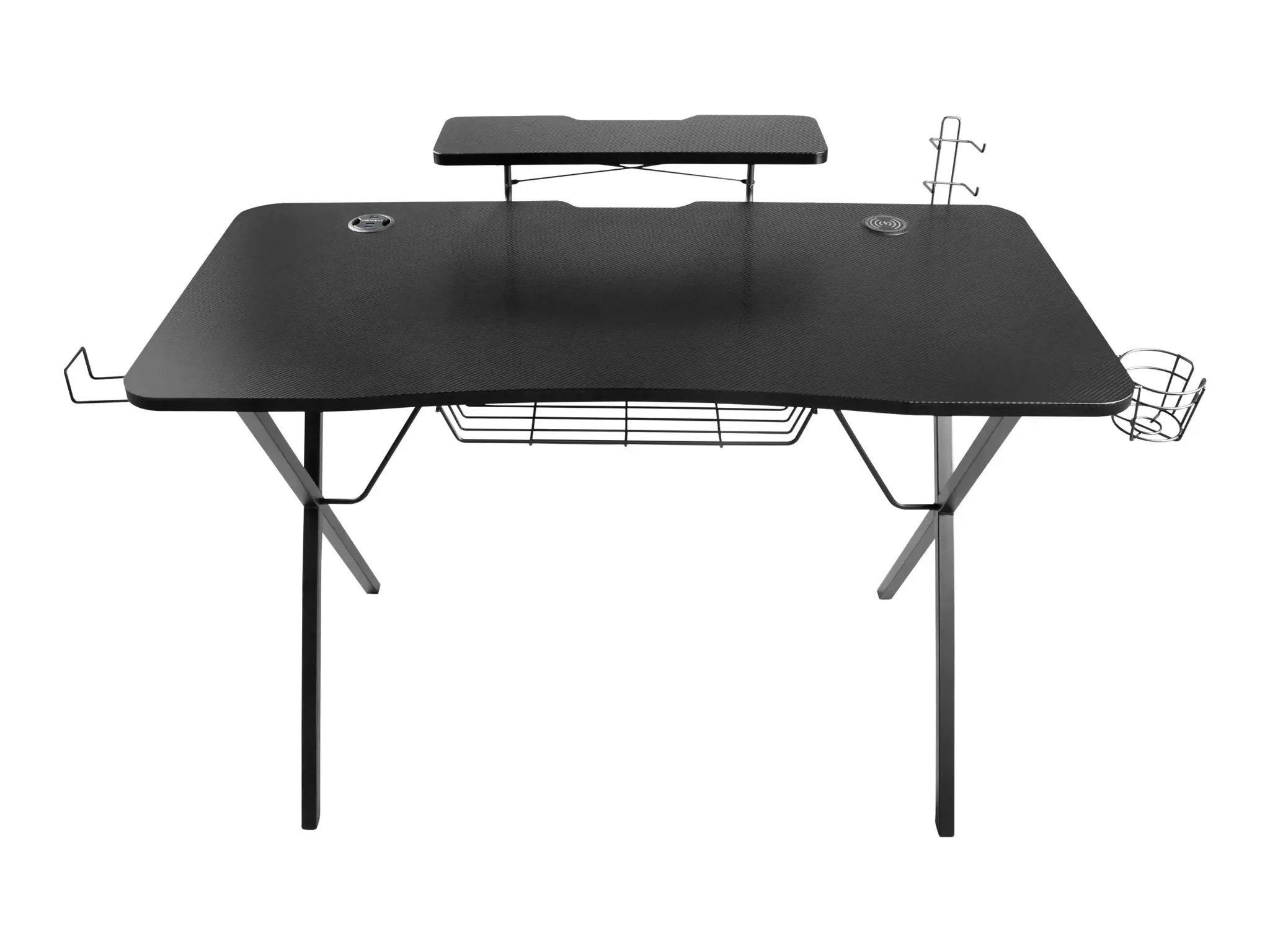 Žaidimų stalas Natec Genesis Holm 300 RGB, Juoda