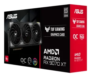 Vaizdo plokštė ASUS Radeon RX 9070 XT 16 GB, GDDR6, TUF-RX9070XT-O16G-GAMING