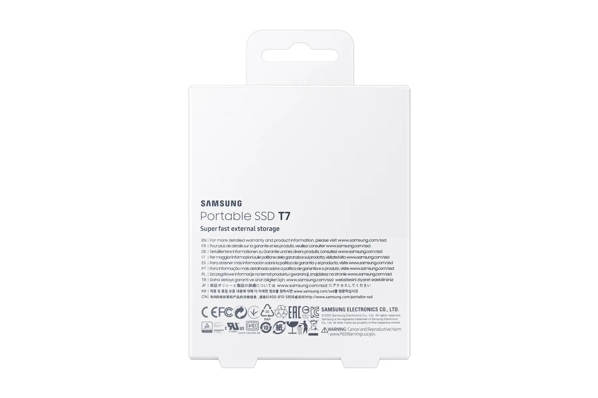 "Samsung" nešiojamasis SSD diskas T7, 1000 GB, C tipo USB, 3.2 Gen 2 (3.1 Gen 2), 1050 MB/s, apsauga nuo slaptažodžio, pilkas