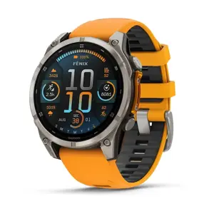 SMARTWATCH FENIX 8 SAPPHIRE/ORANGE 010-02904-11 GARMIN