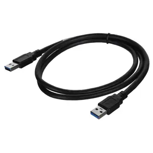 LANBERG kabelis USB-A M/M 3.0 1,0 m juodas