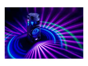 "Sony" didelės galios garso sistema MHC-V73D USB prievadas, FM radijas, NFC, "Bluetooth