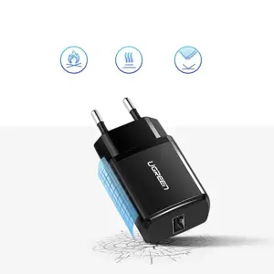 Ugreen USB 2,1A wall charger black (50459)