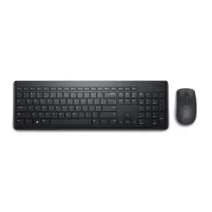 DELL KM3322W, Full-size (100%), Wireless, RF Wireless, Black, Mouse included