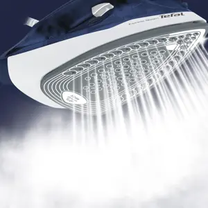 "Tefal FV2838E0", sausas ir garų lygintuvas, "Cerilium" padas, 1,9 m, 180 g/min, mėlynas, baltas, 40 g/min