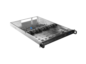 Lanberg Rackmount server chassis E-ATX 650/12 19"/1U | SC01-6501-12B | Black