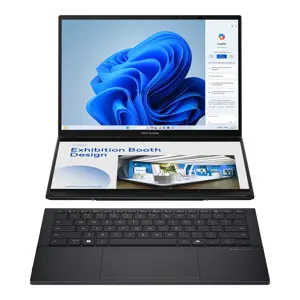 Nešiojamas kompiuteris ASUS Zenbook Duo UX8406CA-QL287W, 255H, 1000 GB, 14 Coliai, Windows 11 Home
