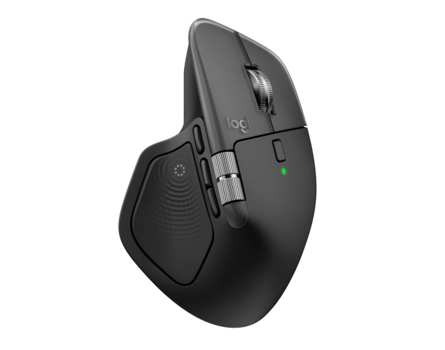 Logitech MX Master 4 for MAC Belaidė pelė RF Wireless + Bluetooth, 8000 DPI, Space Black