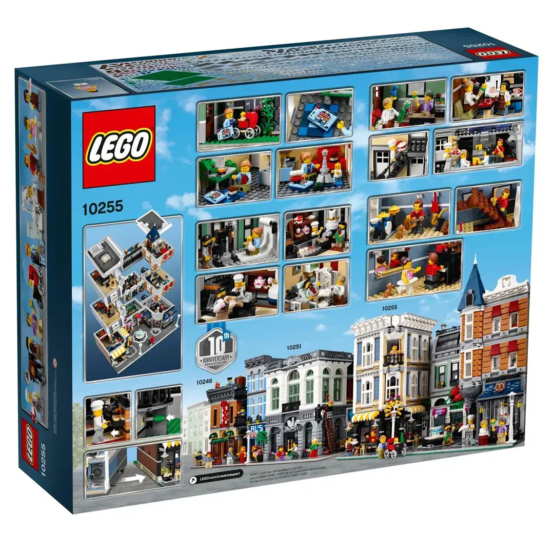 LEGO CREATOR EXPERT 10255 surinkimo aikštelė