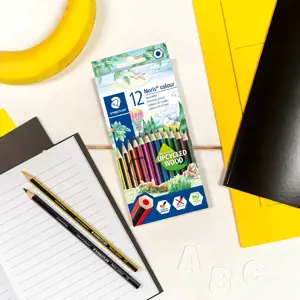 Pieštukai spalvoti STAEDTLER Noris, 12 spalvų