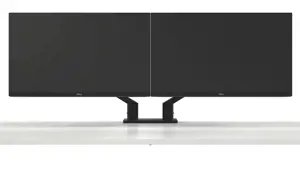 DELL dvigubo monitoriaus laikiklis - MDA20, 10 kg, 48,3 cm (19"), 68,6 cm (27"), reguliuojamas aukštis, juodas
