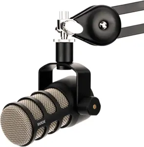"RØDE PodMic Black" scenos / pasirodymų mikrofonas