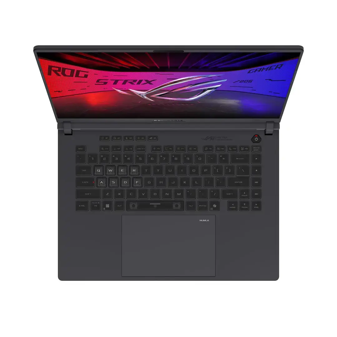 ASUS ROG Strix G16 G615LW-U9321W Intel Core Ultra 9 275HX Laptop 40.6 cm (16") WQXGA 32 GB DDR5-SDRAM 1 TB SSD NVIDIA GeForce RTX 5080 Wi-Fi 7 (802.11be) Windows 11 Home Grey