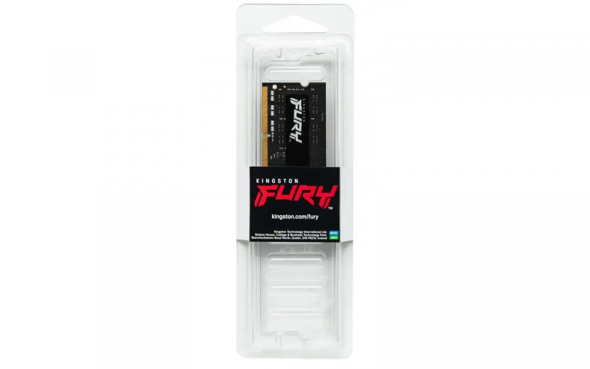 KINGSTON 16GB 3200MHz DDR4 CL20 SODIMM FURY Impact