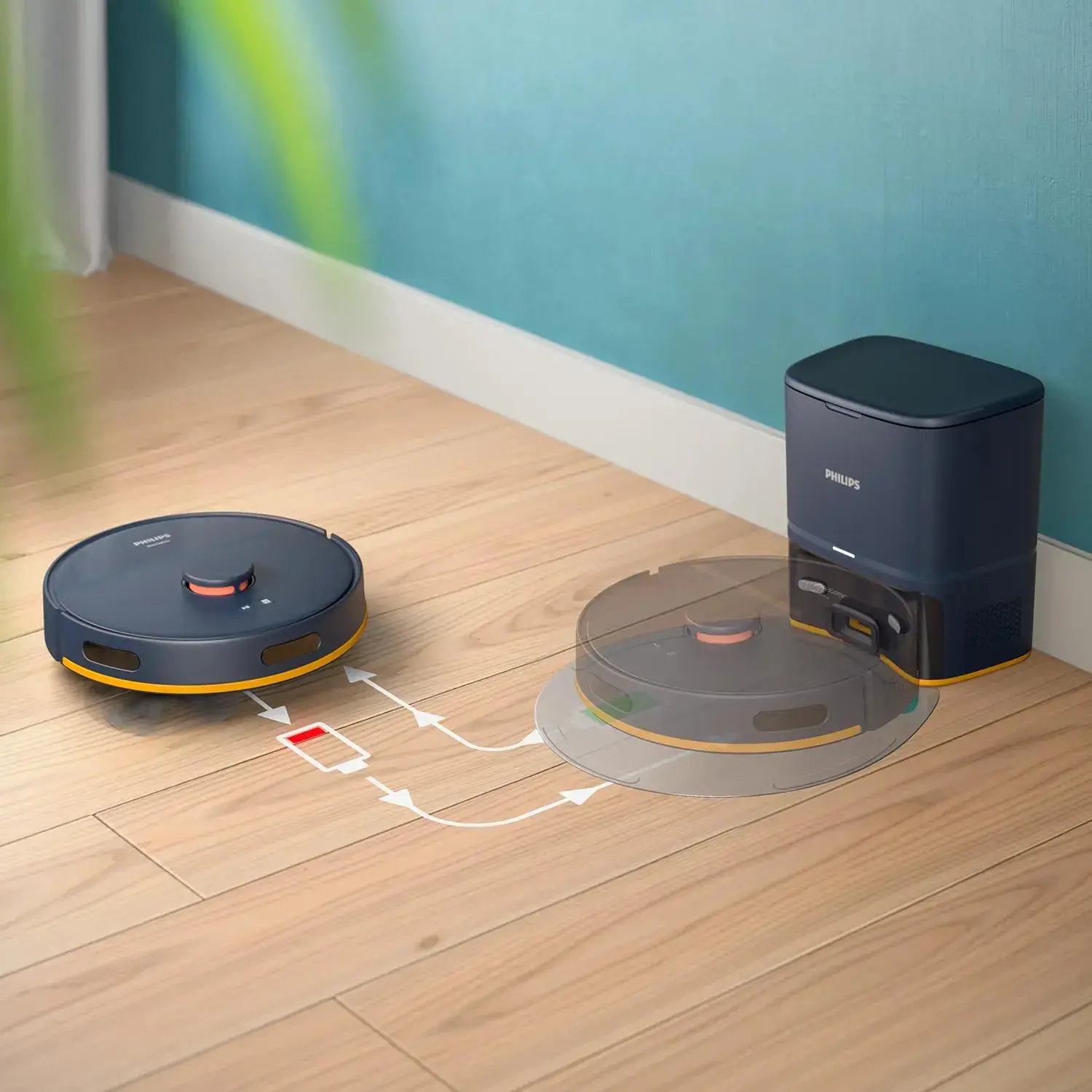 Dulkių siurblys-robotas Philips XU2100/15