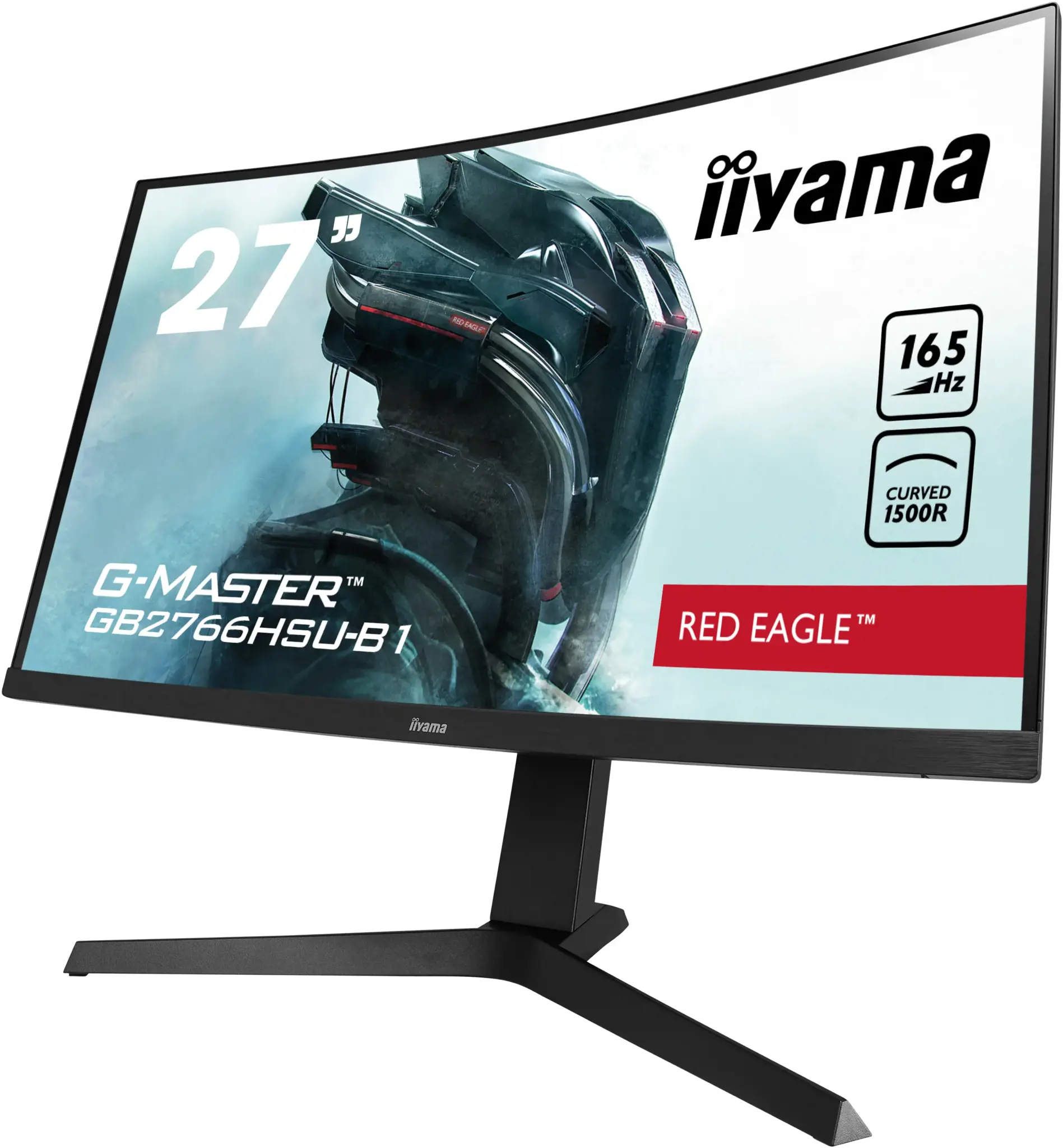 Monitorius iiyama G-MASTER GB2766HSU-B1, 68.6 cm (27"), 1920 x 1080 pixels, Full HD, LED, 1 ms, Black