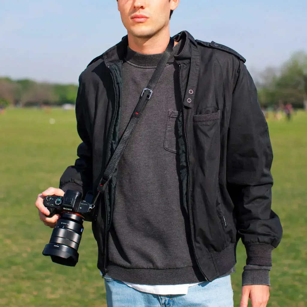 "Peak Design" fotoaparato dirželis "Leash", medžio anglis