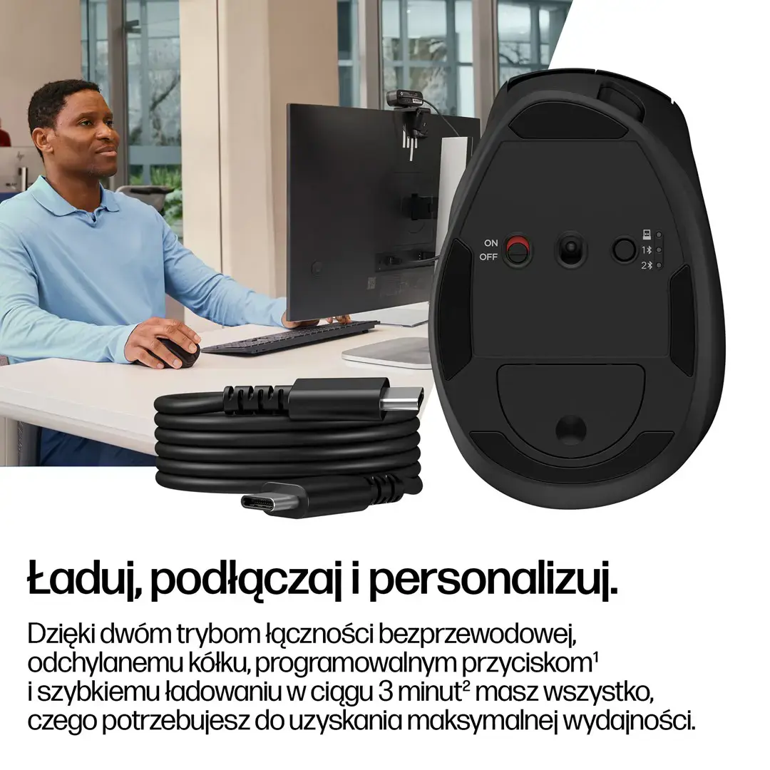 HP Tilt Ergonomic Mouse 720M