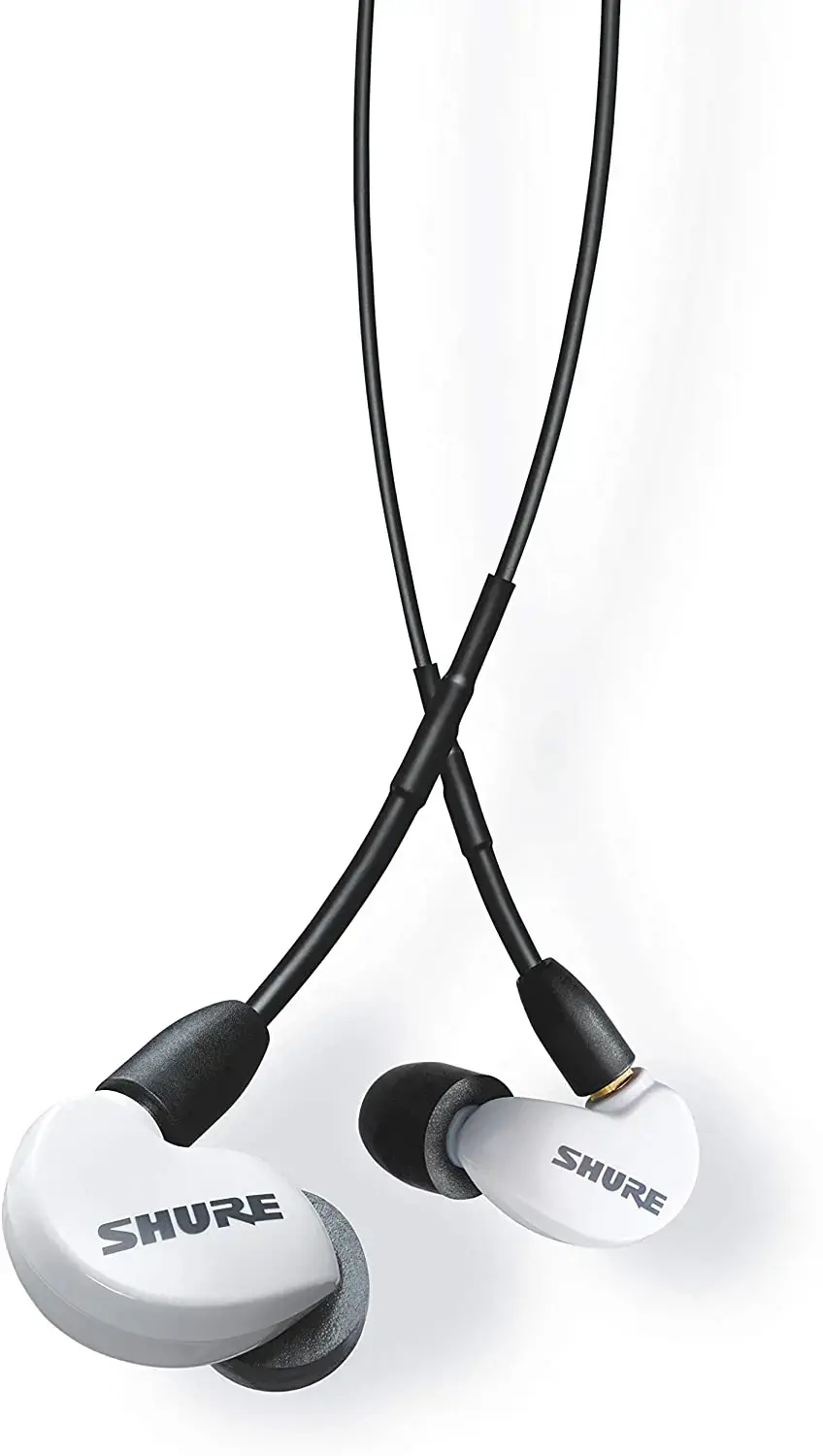Shure AONIC 215 - in-ear headphones with single transducer and 3.5mm cable (white)
