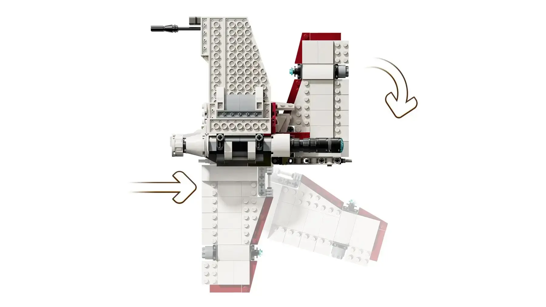 LEGO STAR WARS 75432 V-19 Torrent Starfighter