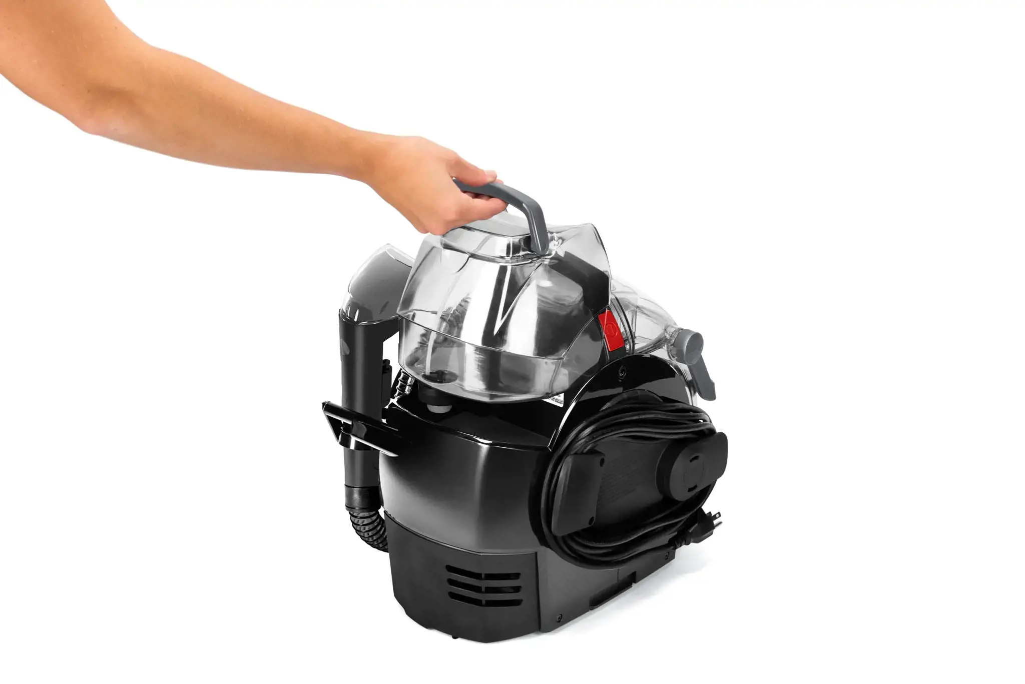 "Bissell SpotClean Pet Pro Plus" valytuvas 37252, veikiantis su laidu, rankinis, juodas/titaninis, 24 mėn. garantija