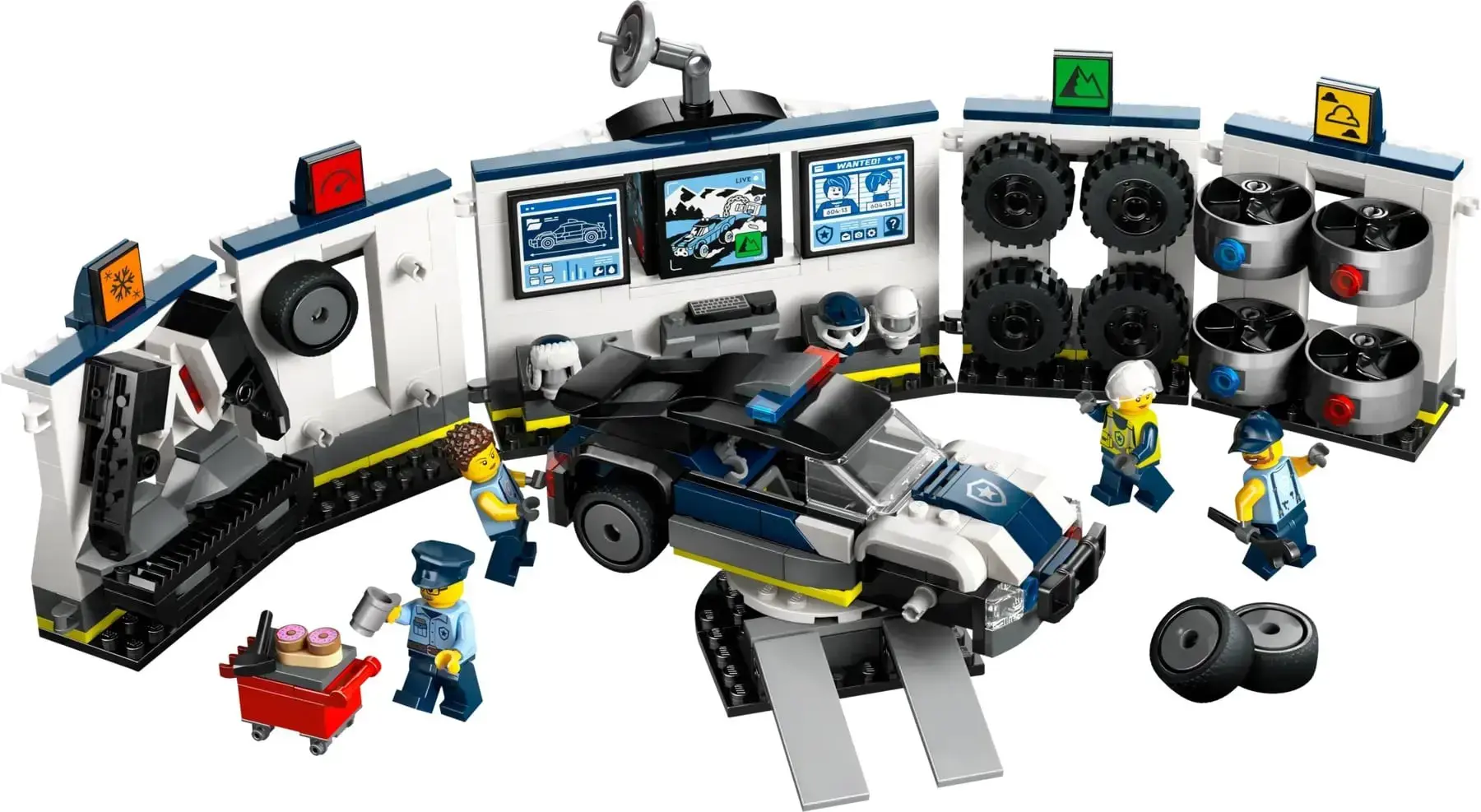 LEGO CITY 60457 Custom Police Car Garage