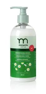 Rankų muilas MARGARITA, su migdolų ir ramunėlių ekstraktais, 400 ml