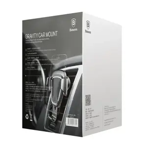 Baseus SUYL-01 telefono laikiklis automobiliui juodas