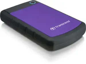 TRANSCEND 4TB StoreJet 25H3 USB 3.0 2.5 guminis korpusas su apsauga nuo smūgių Violetinė