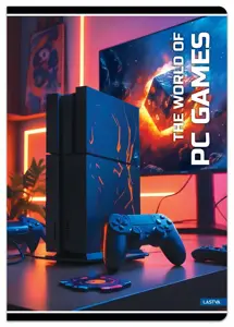 Sąsiuvinis A5 52lap. 80g PC GAMES linija