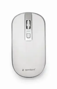 GEMBIRD MUSW-4B-06-WS Belaidė optinė pelė balta-sidabrinė