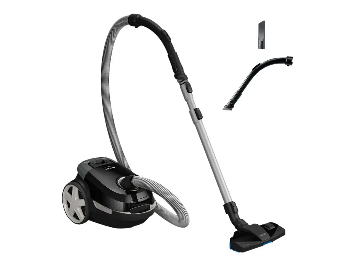 "Philips" 3000 serijos XD3112/09, 900 W, cilindrinis dulkių siurblys, sausas, dulkių maišelis, 3 l, antialerginis filtras