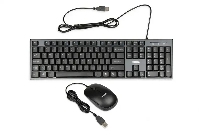 IBOX IKMS606 I-BOX STALINIO KOMPIUTERIO KLAVIATŪROS IR PELĖS RINKINYS