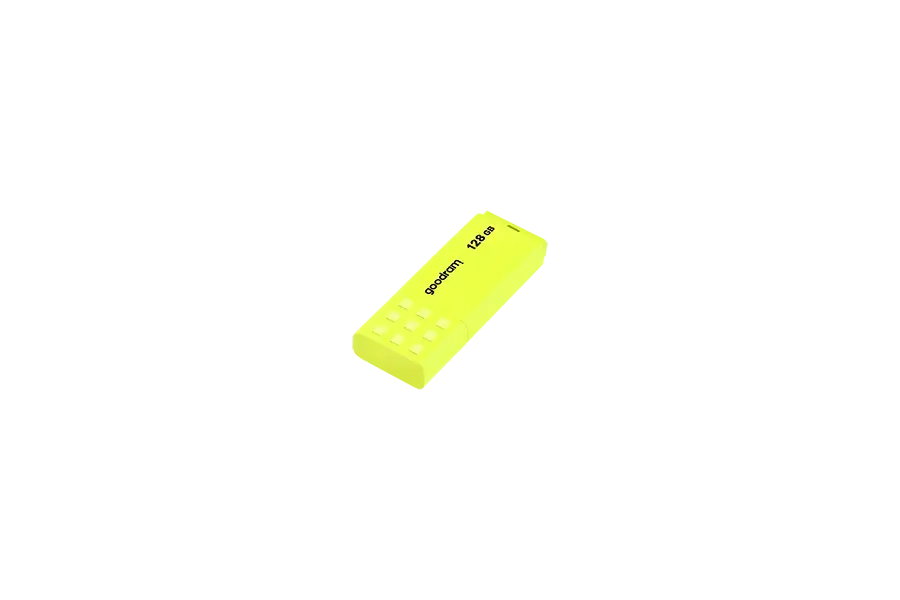 GOODRAM UME2-1280Y0R11 GOODRAM atmintinė USB UME2 128GB USB 2.0 geltonos spalvos