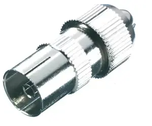 "Vivanco" koaksialinė jungtis, metalinė (48012)