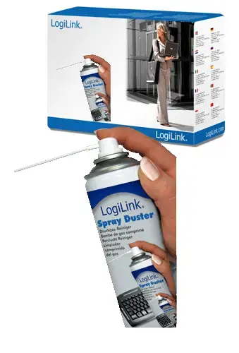 "Logilink" valymo purkštukas (400 ml) Suspausto oro valiklis, 400 ml