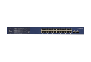 NETGEAR GS724TP-300EUS, Managed, L2/L3/L4, Gigabit Ethernet (10/100/1000), Full duplex, Power over Ethernet (PoE), Rack mounting