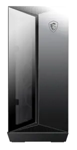 MSI MPG GUNGNIR 110R Vidutinio bokšto žaidimų kompiuterio korpusas, juodas, USB 3.2 Gen2 C tipo, 4x 120 mm ARGB ventiliatorius, "Mystic Light Sync", 1-6 ARGB valdymo plokštė, 2x grūdinto stiklo plokštės, ATX, mATX, mini-ITX, Midi Tower, kompiuteris, juodas, ATX, micro ATX, mini-ITX, metalas, plastikas, SPCC, grūdintas stiklas, žaidimų