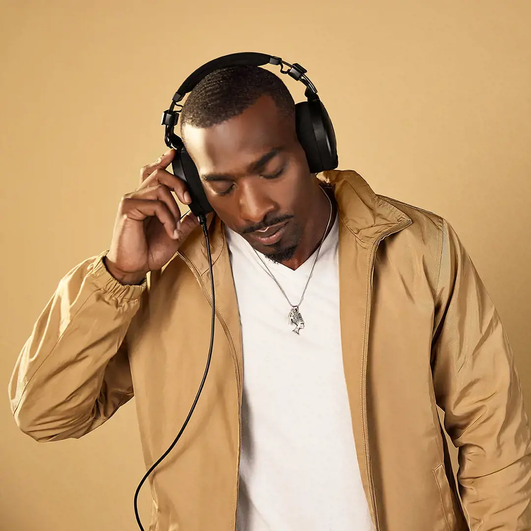 "RØDE NTH-100" laidinės ausinės / ausinės su laidine ausinių juosta Muzika Juoda